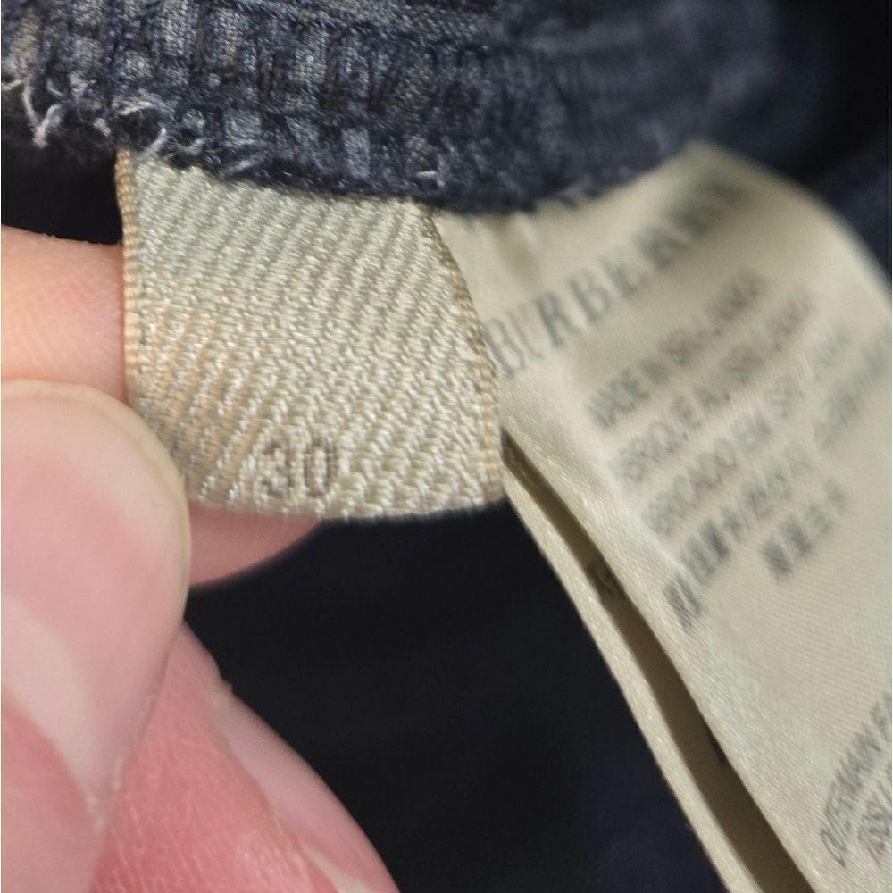 Burberry Brit Corduroy Westbourne Skinny Ankle 30w black - Picture 16 of 16